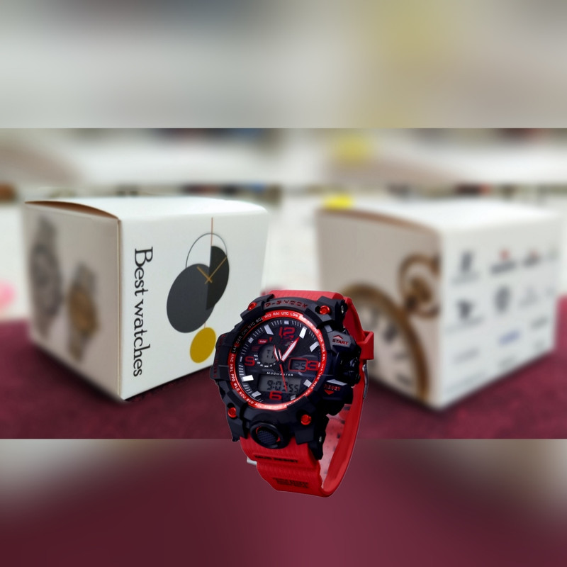 ساعت مچی عقربه ای بچگانه مدل دوزمانه کرنوگراف کد GSH02
