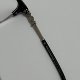 عینک بلوکات کروم هارتز کلاب مستر مشکی نقره ای Chrome Hearts 9217 - کیفیت مستر