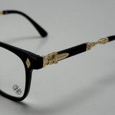 عینک بلوکات کروم هارتز مشکی طلایی Chrome Hearts 2272 - کیفیت مستر