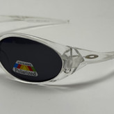 عینک آفتابی پلاریزه اوکلی مدل Oakley Eye Jacket Redux بیضی کریستالی مشکی