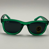 عینک آفتابی ریبن ویفرر شیشه سنگ سبز به همراه پک کامل ریبن Rayban WAYFARER RB 0502S