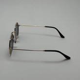 عینک آفتابی ریبن Ray-ban شش ضلعی مشکی طلایی سبک کد RB 3556