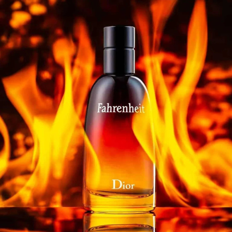 عطر ادکلن دیور فارنهایت مردانه تلخ و چرمی Dior Fahrenheit درجه 1 سوئیس (پس کرایه)