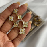 گوشواره استیل زنانه طرح قلب آویز حلقه ای تنوع طرح رنگ ثابت کد tj (پس کرایه)