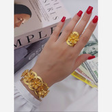 ست دستبند و انگشتر بحرینی کد 340