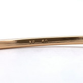 دستبند النگویی زنانه چرم مصنوعی ژوپینگ با سگکی مدل KYDAS165