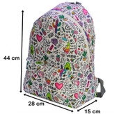 کوله پشتی دخترانه مدل RX-760