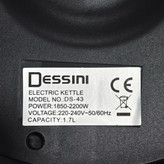 کتری برقی دسینی ایتالیا (ارسال رایگان) 2200w (1.7 لیتر) DS-43