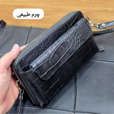 کیف دستی دوشی(شوزبگ) چرم طبیعی کد 3248
