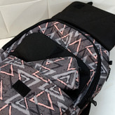 کیف مدرسه دخترانه مثلث طوسی Gray triangle باجامدادی