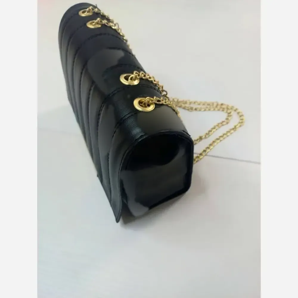 کیف لنسر چرم مشکی ابعاد 23 در 14 سانتیمتر (2)