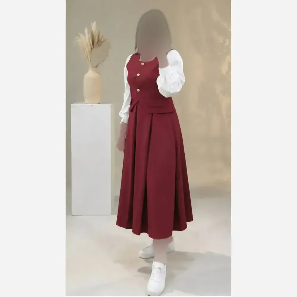 ست دو تیکه زنانه طرح شیده جنس مازراتی فری سایز تا 46