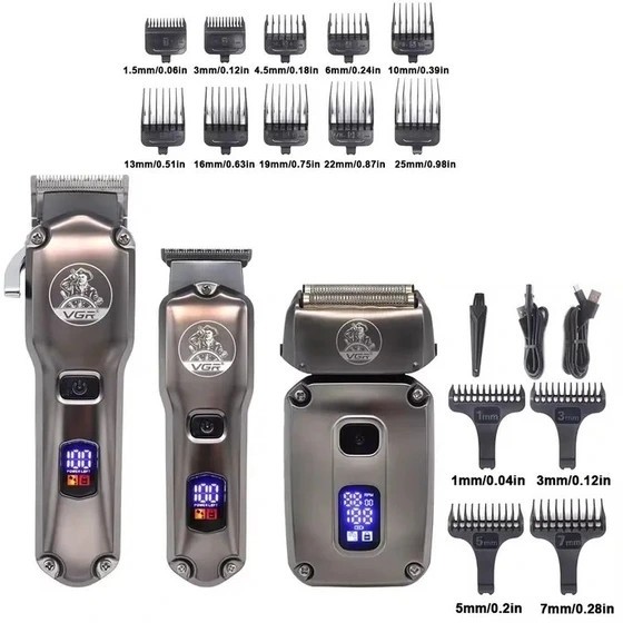 ماشین اصلاح وی جی آر مدل V675 S3 3 قلو