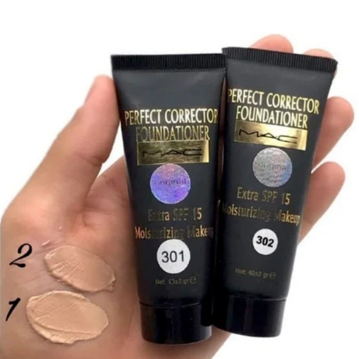 کرم پودر گیاهی ضدآب میکاپ صورت 24 ساعته