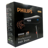 سشوآر فیلیپس 9000 وات قوی philips هلوگرام دار حرارت بالا ساخت هلند panasonic دو سرعته سشوار قوی دوموتوره براشینگ