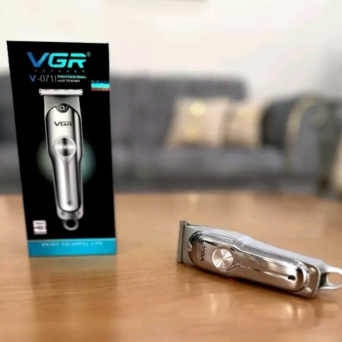 ماشین اصلاح سر و صورت VGR-071 اصلی ریش تراش خط زن و سایه زن وی جی ارvgr071 اصل