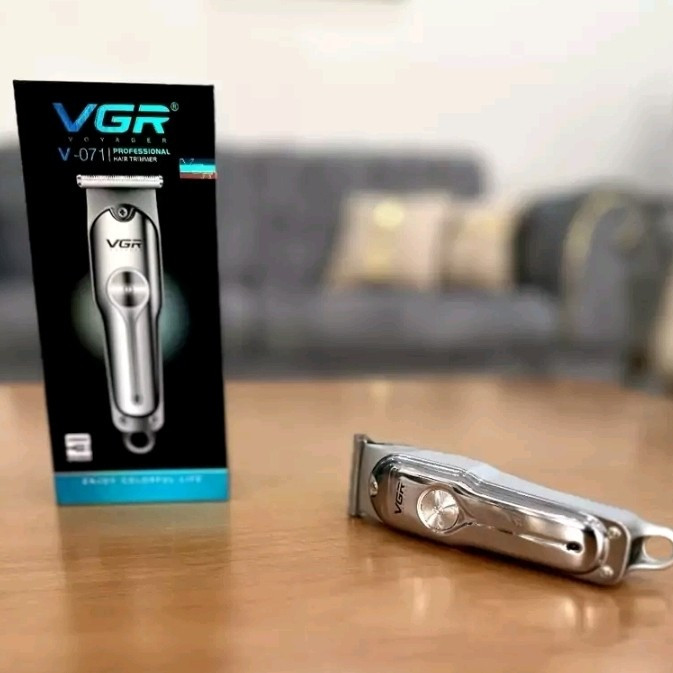 ماشین اصلاح سر و صورت VGR-071 اصلی ریش تراش خط زن و سایه زن وی جی ارvgr071 اصل