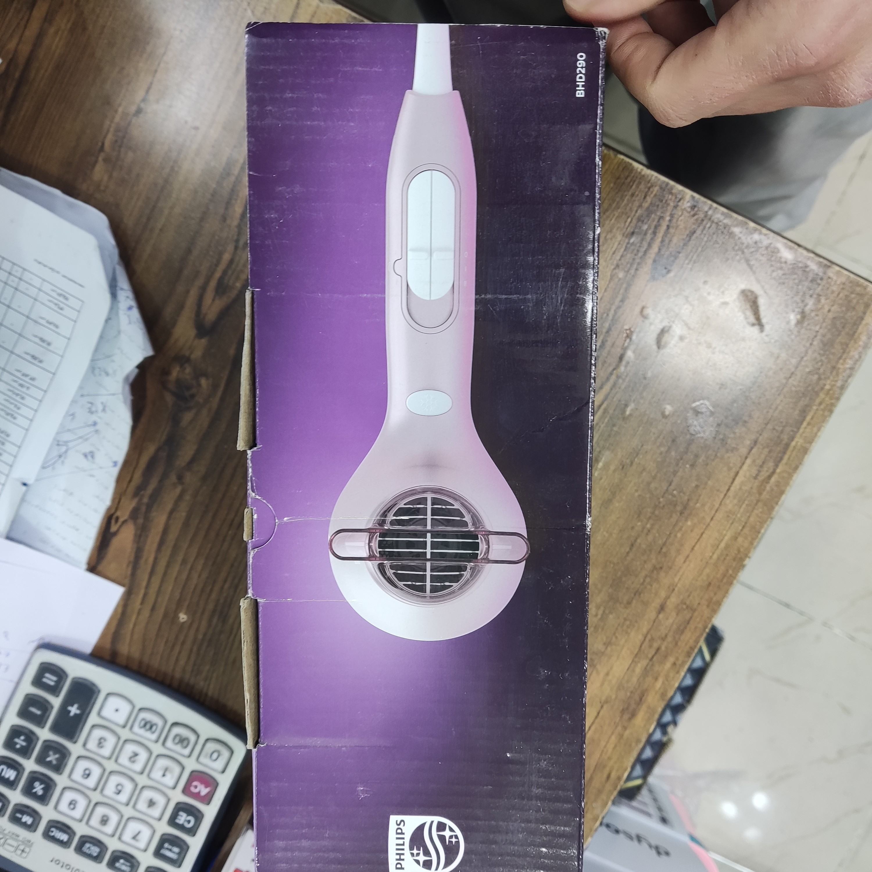 سشوار فیلیپس 2300وات مدل BHD290 اصلی و اورجینال