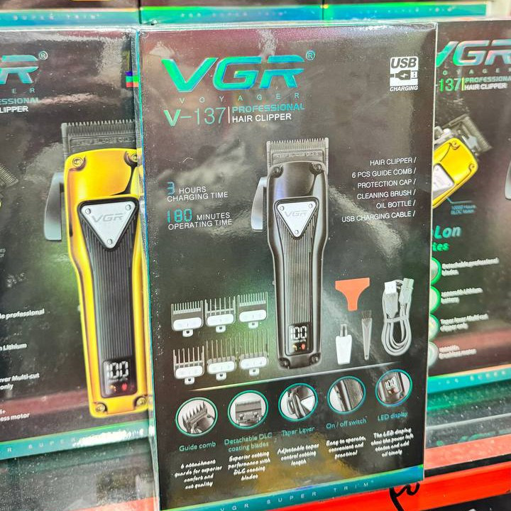 ماشین اصلاح وی جی ار مدل vgr v 137 بسیار پر قدرت و با کیفیت اصلی