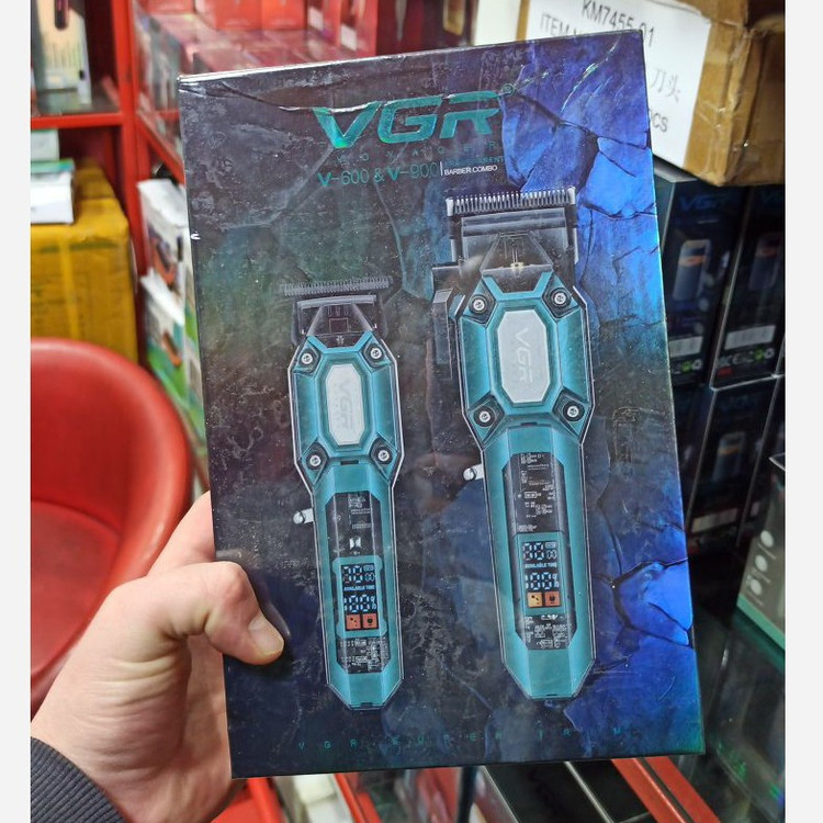 ست ماشین اصلاح حجم زن و خط زن وی جی ار VGR V-900 V-600