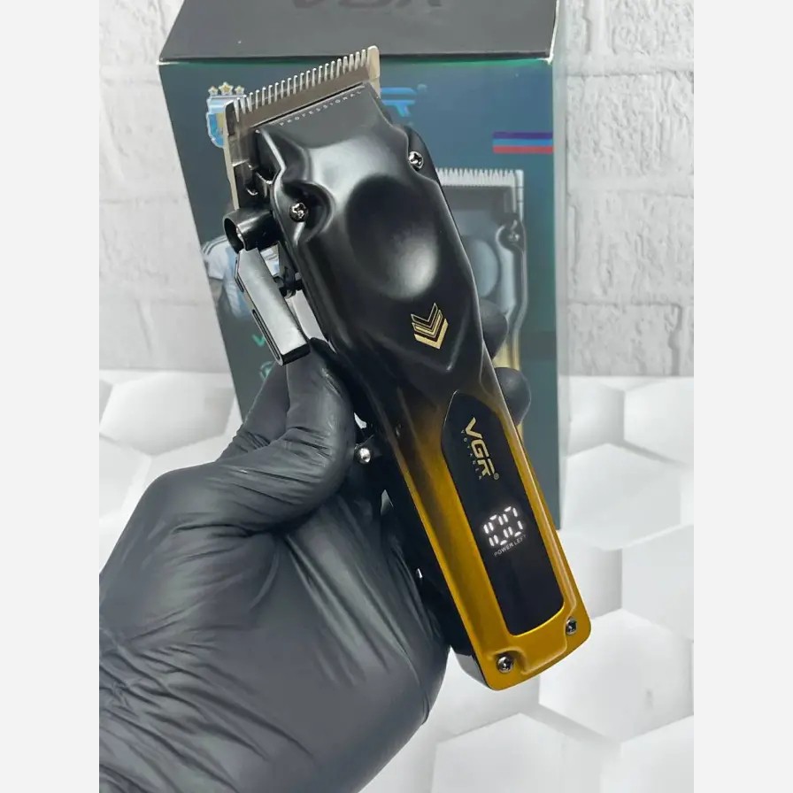 ماشین اصلاح حجم زن موی سر کلیپر حرفه ای وی جی آر مدل V-656
