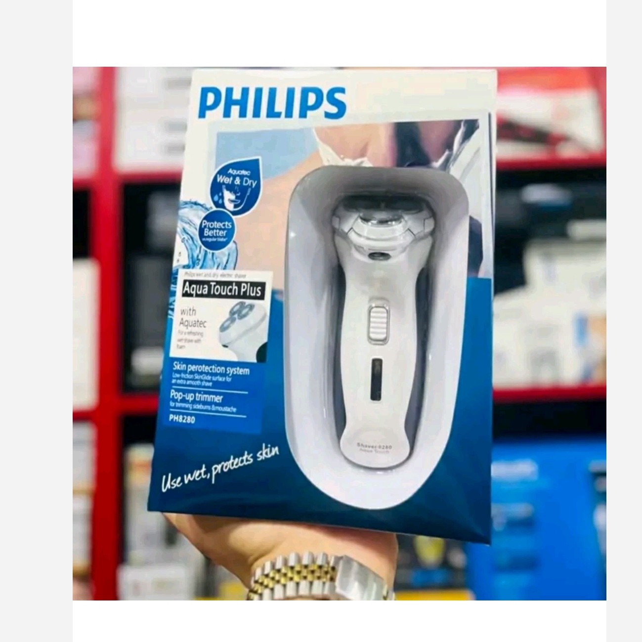 ریش تراش سه تیغ فیلیپس ریش تراش،خط زن،صفرزن اورجینال