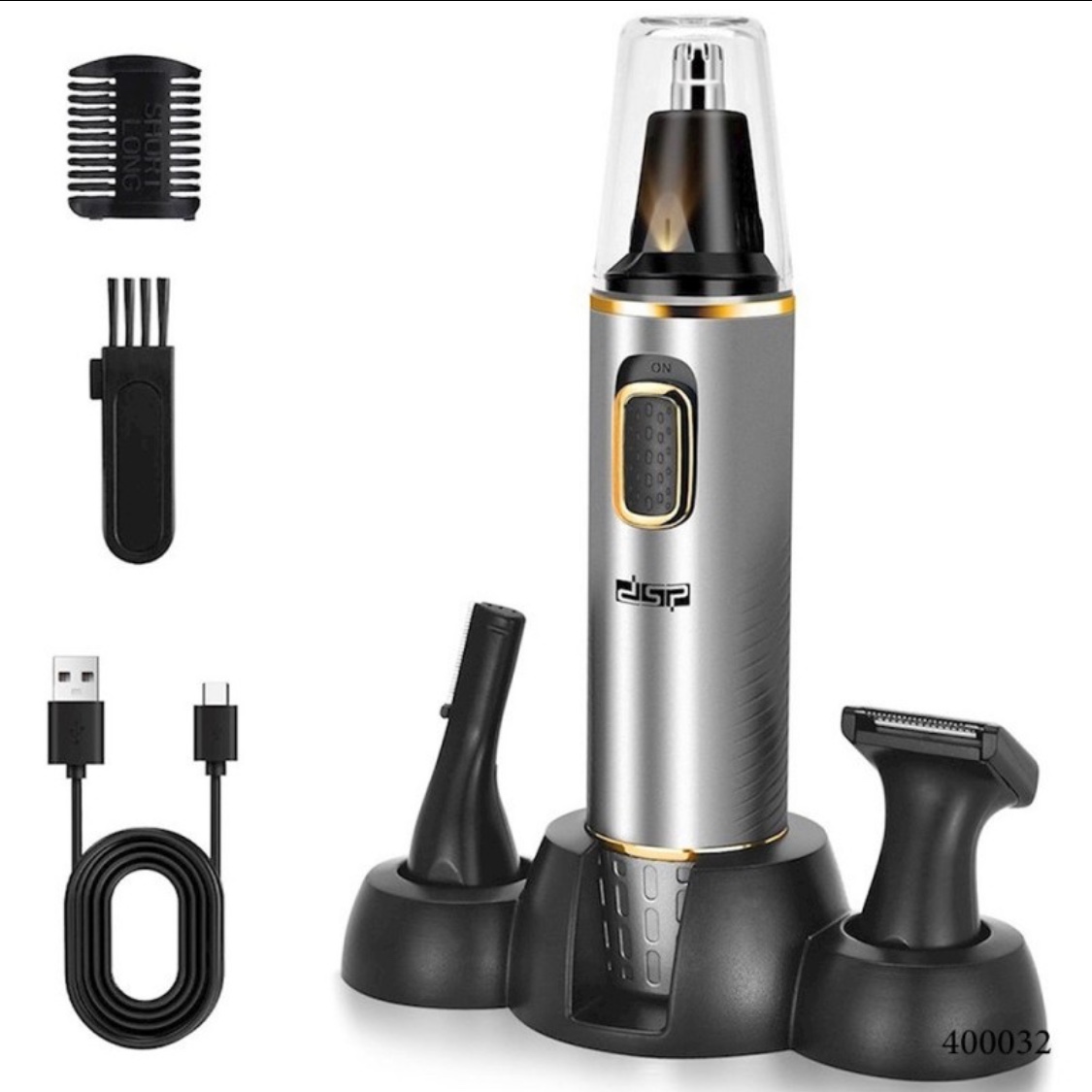ست موزن گوش و بینی و خط زن دی اس پی مدل DSP model 40032 Nose trimmer set