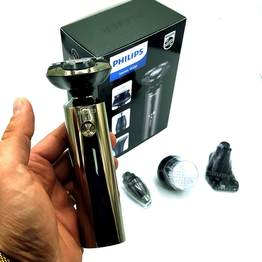 ریش تراش فلیپس اورجینال و ضداب زیر دوشی اصلاح سه سرعت کارامد