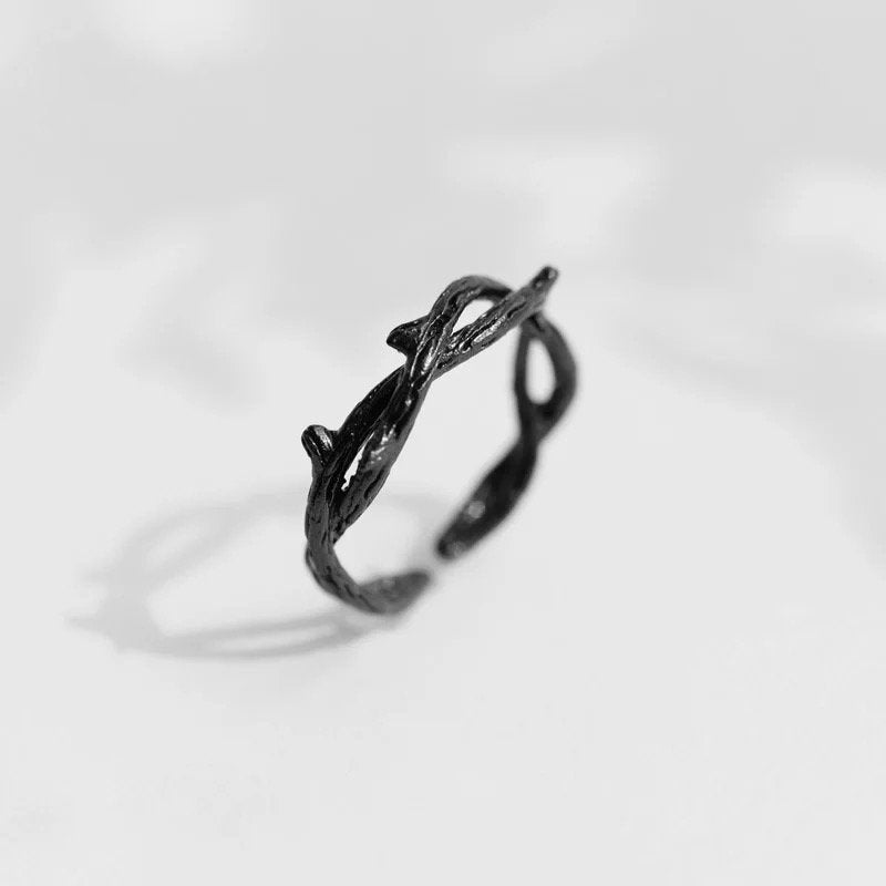 ست انگشتر دو نفره رز آبی
