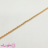 انگشتر زنانه ژوپینگ مدل مار طلایی رنگ کد 5991