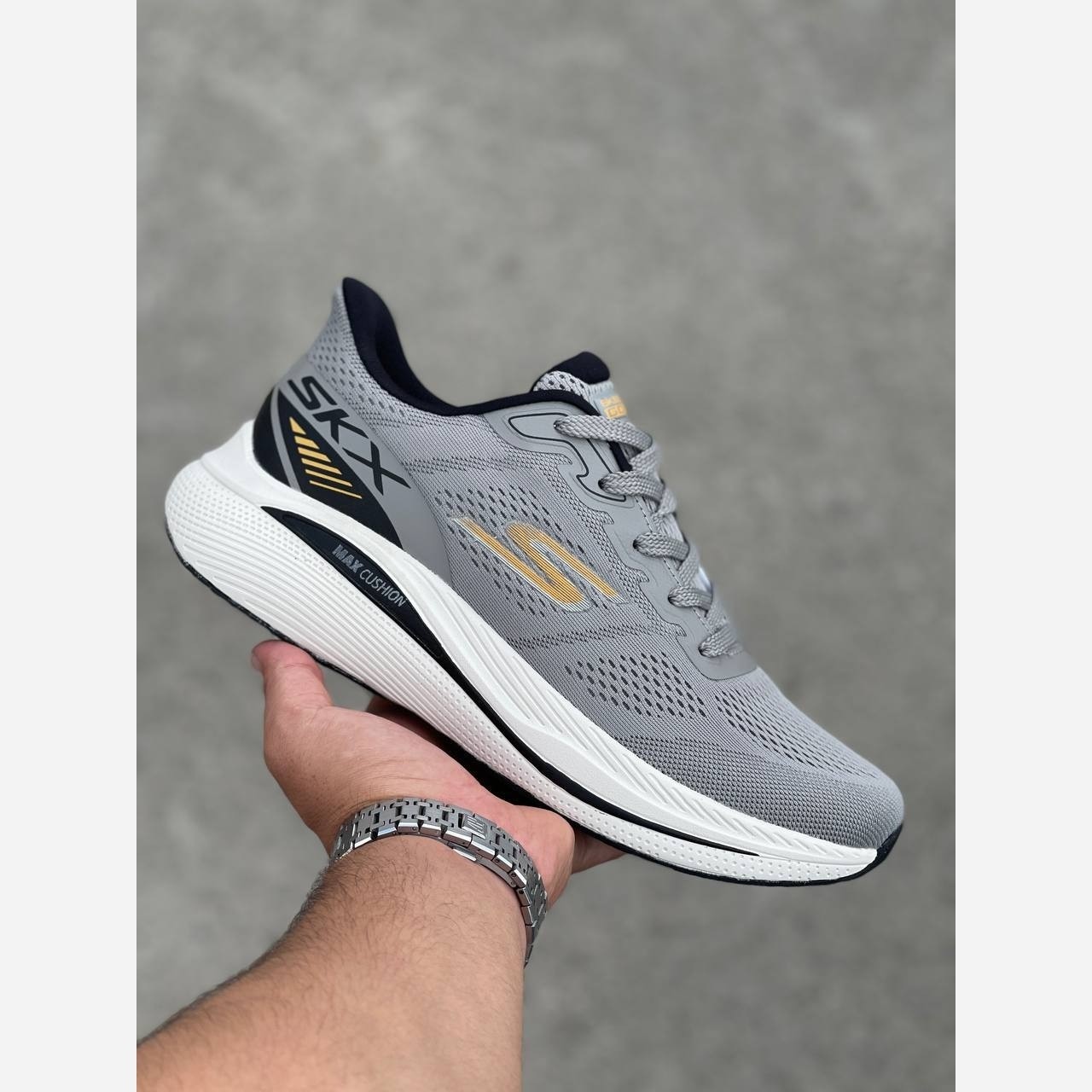 کفش مردانه اسکیچرز مدل Skeshers Max Cushion