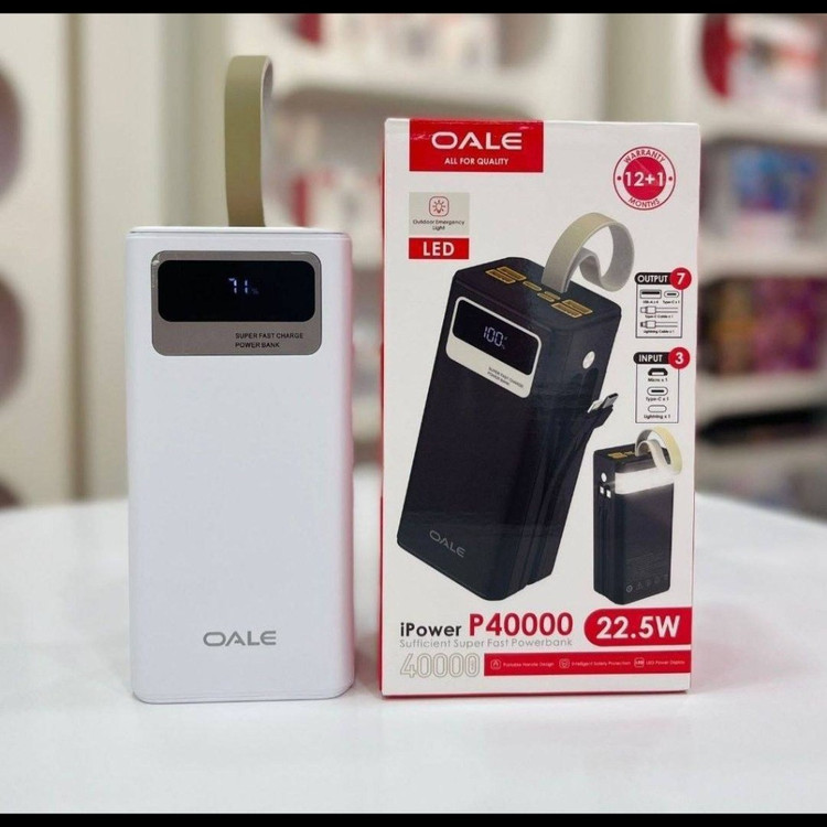 پاور بانک 40 هزار اورجینال برند OALE