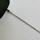 عینک ریبن خلبانی شیشه سنگ پلاریزه سبز با فریم نقره ای به همراه پک کامل ریبن کد Rayban RB 3026 (ارسال رایگان)