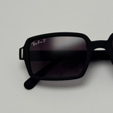عینک آفتابی پلاریزه ریبن مستطیلی تمام مشکی کد rayban RB 2201 (ارسال رایگان)