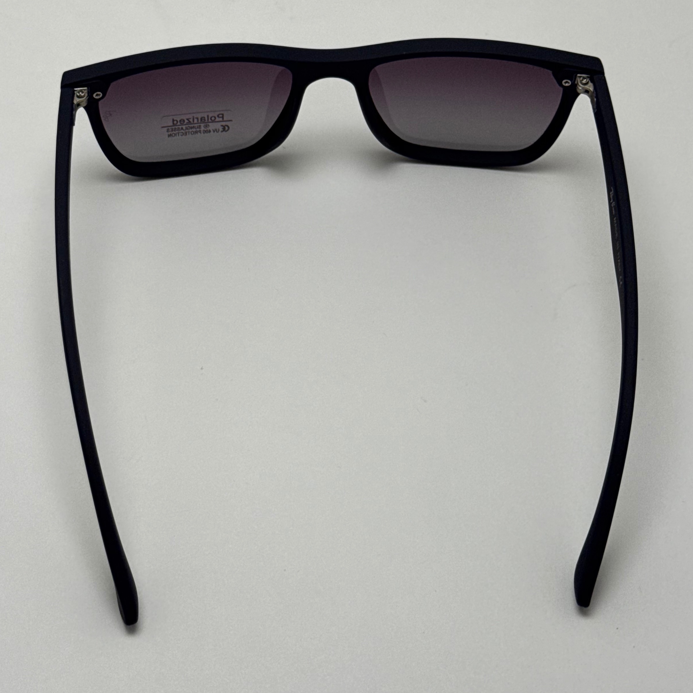 عینک آفتابی پلاریزه ریبن rayban آبی نفتی کد p2222 (ارسال رایگان)