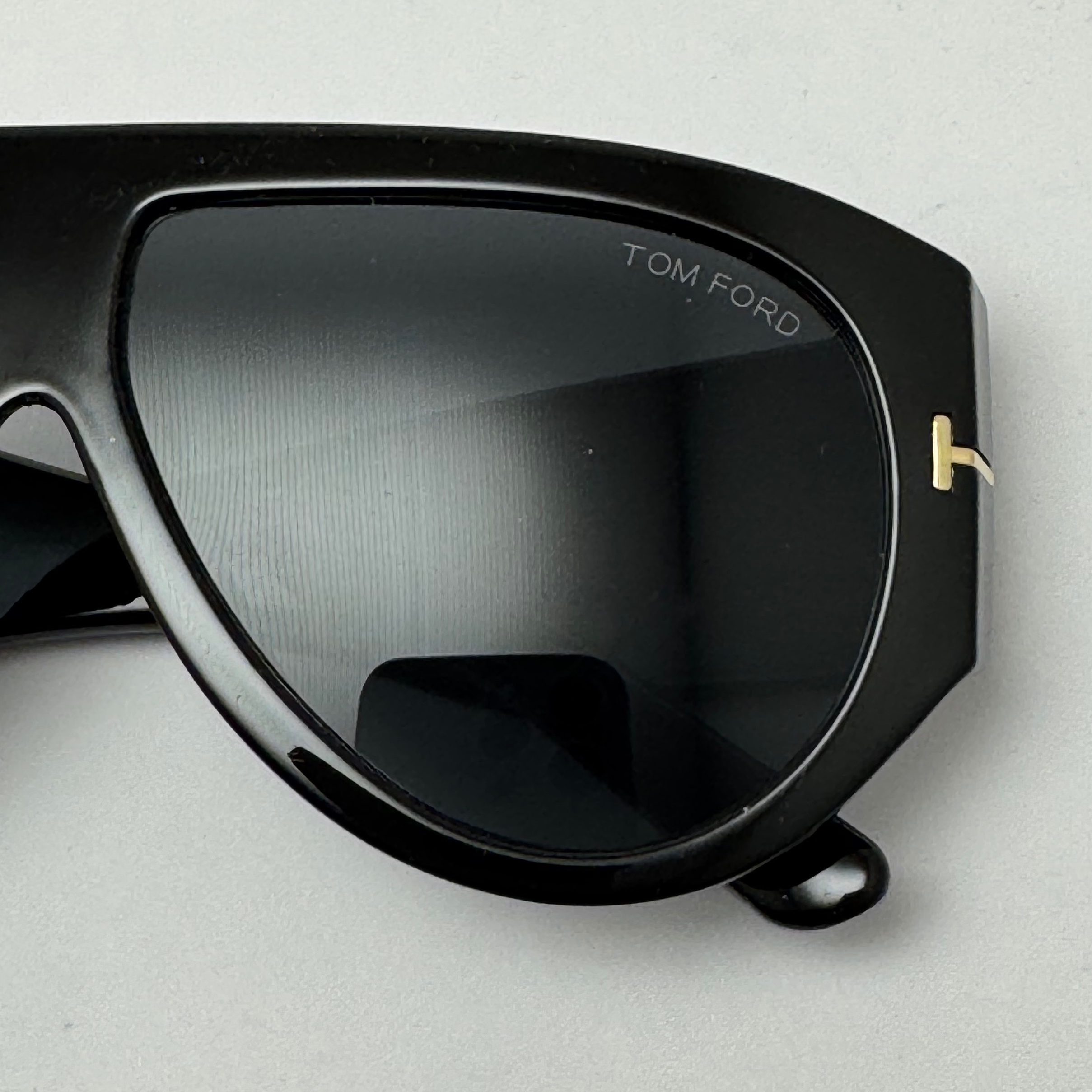 عینک آفتابی تام فورد Tom Ford تمام مشکی - عینک ترند (ارسال رایگان)