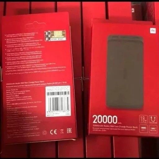پاوربانک 20000 شیائومی 3 پرت فست گلوبال شرکتی جنس درجه یک .