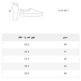 کفش اسپرت مردانه مدل کوروش رنگ مشکی دوردوخت پرفرووش