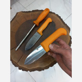 چاقو قصابی ضدزنگ استاد حیدری(ست 2عدد بایک مسقل)وعددی